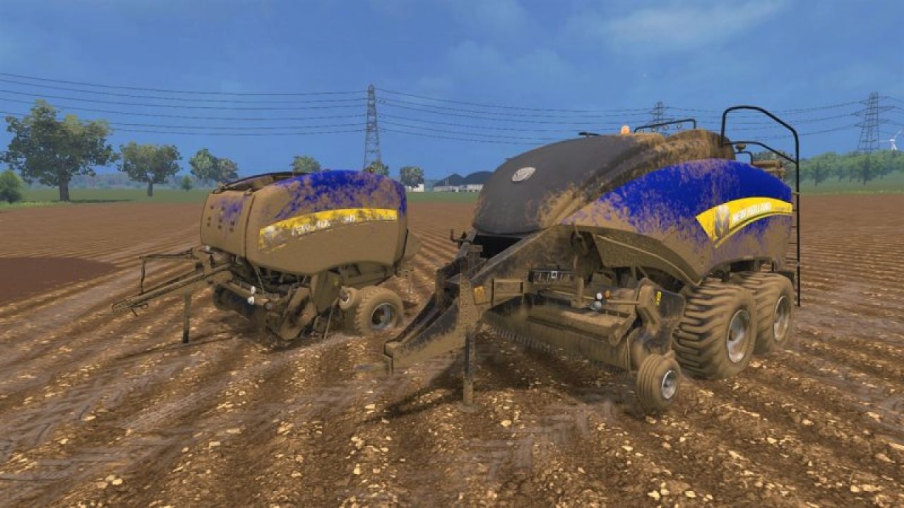 New Holland RollBelt150 & BB1290 Blue V1.0 Beta