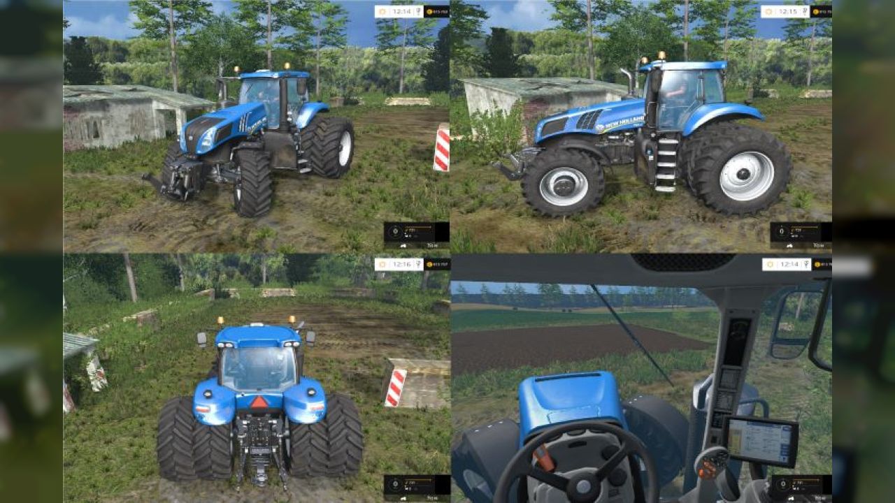 New Holland T 8.275 Twin Wheels