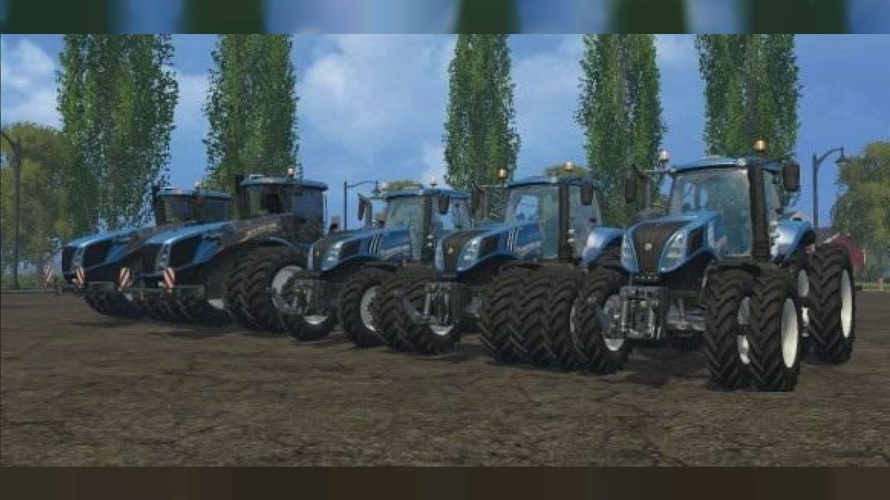 New Holland T Series Tractors Pack