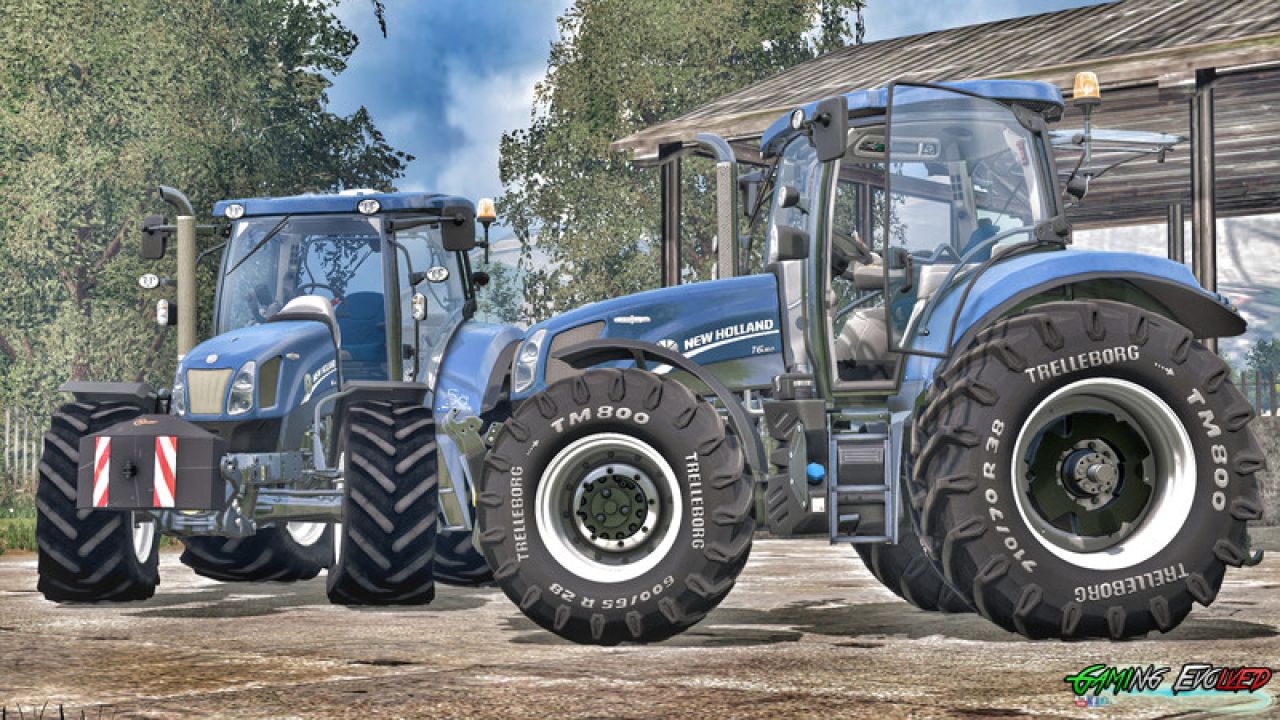 New Holland T6.160 / 175 Blue Power Golden Jubilee v1.2 Fix