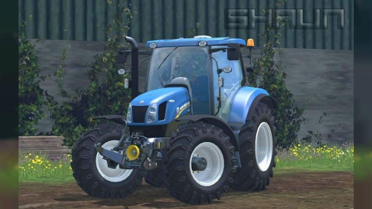 NEW HOLLAND T6.160 WITHOUT LOADER BRACKETS