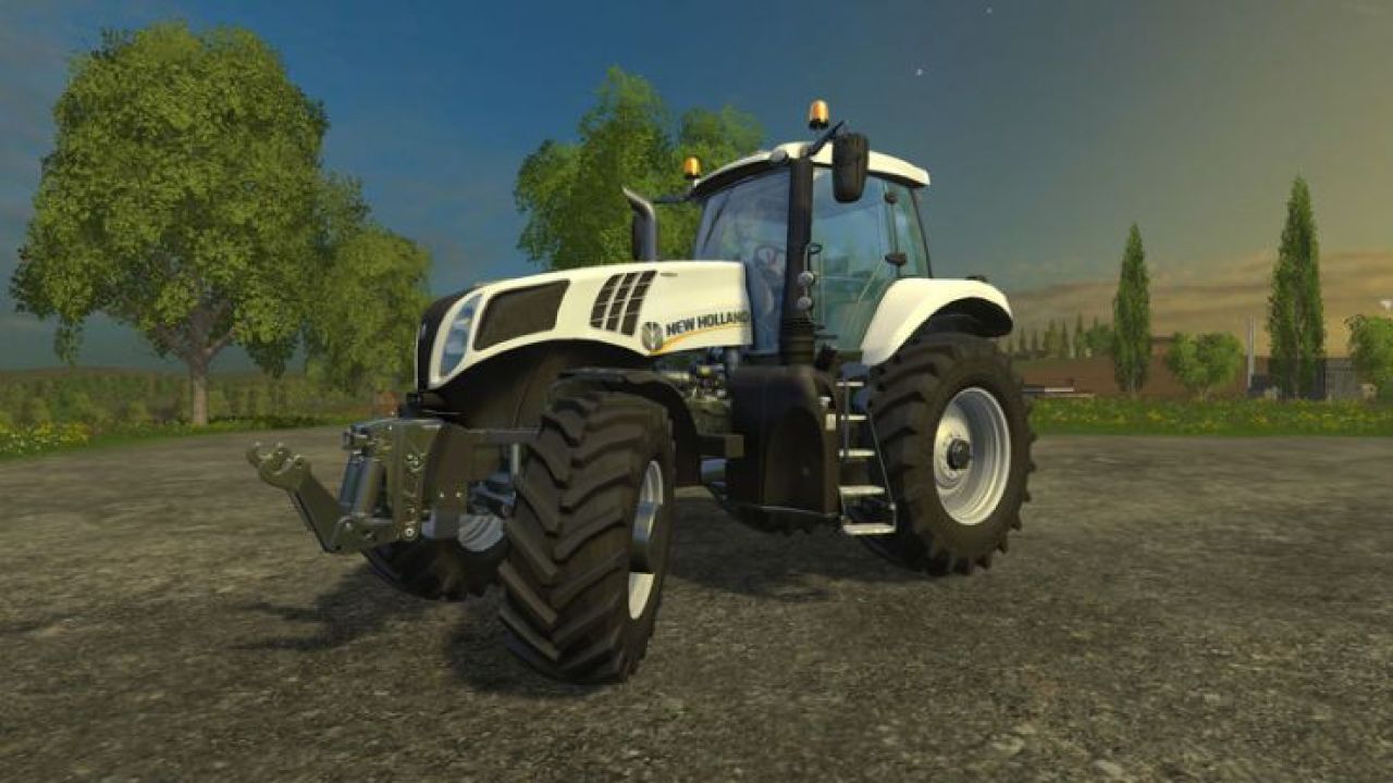 New Holland T8 Ultra white v1.31