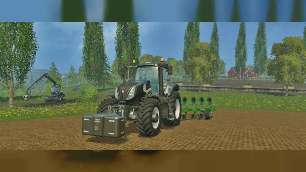 New Holland T8.320 Black Edition