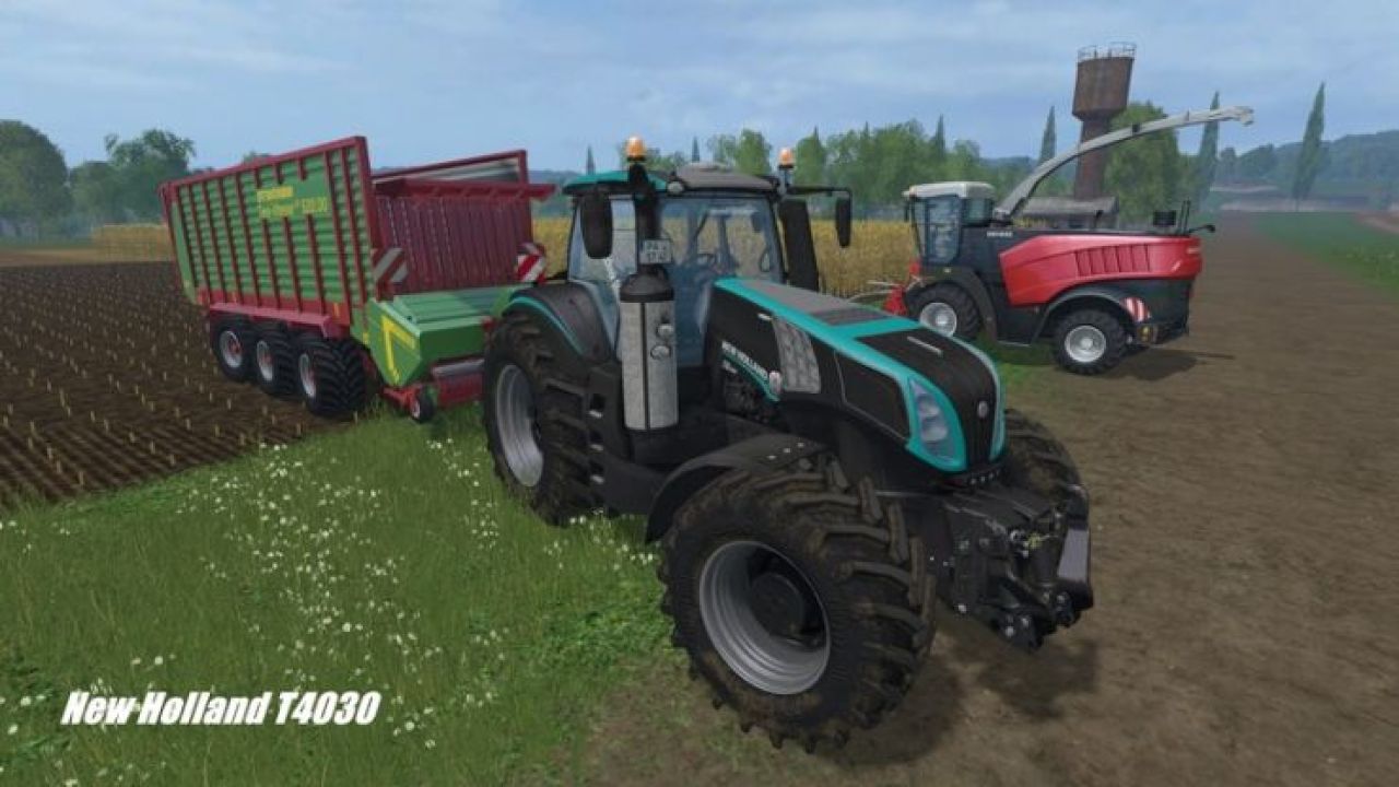 New Holland T8.435 Autocommand Erntetechnik Steinberger