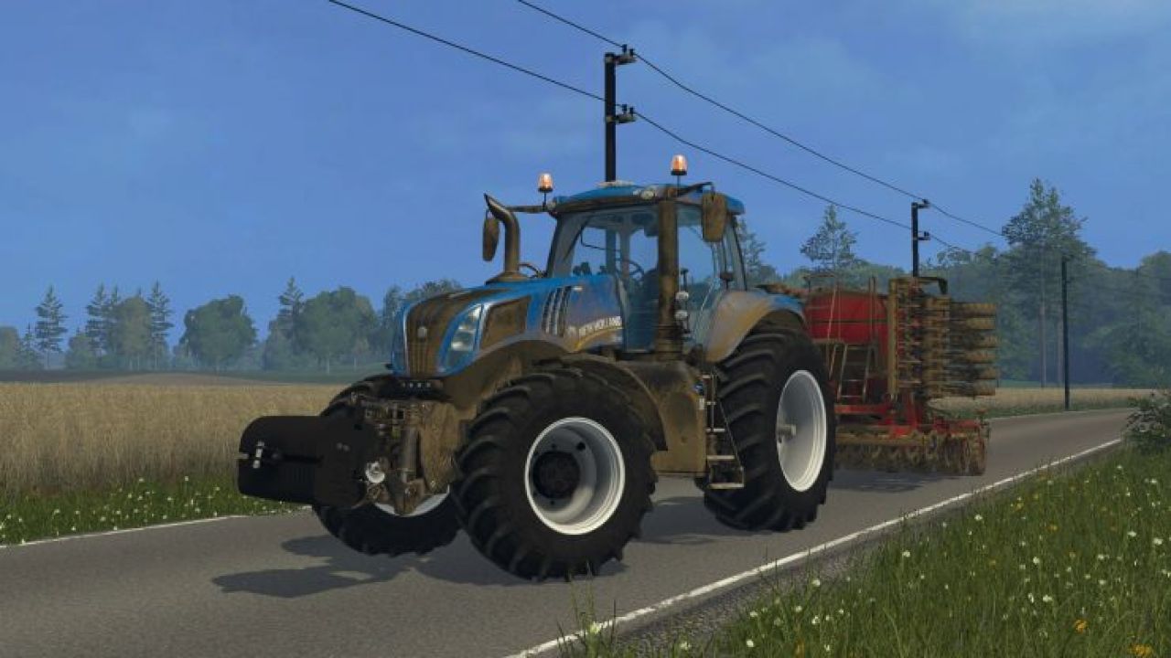 New Holland T8.435 + NH Weight