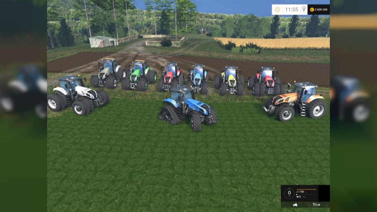 New Holland T8'S HDR Dyeable 10 Pack v1.7