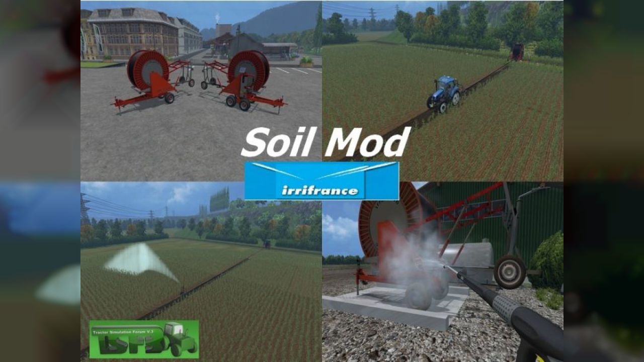 Pack Irrifrance Irrigators FS15 Soilmod