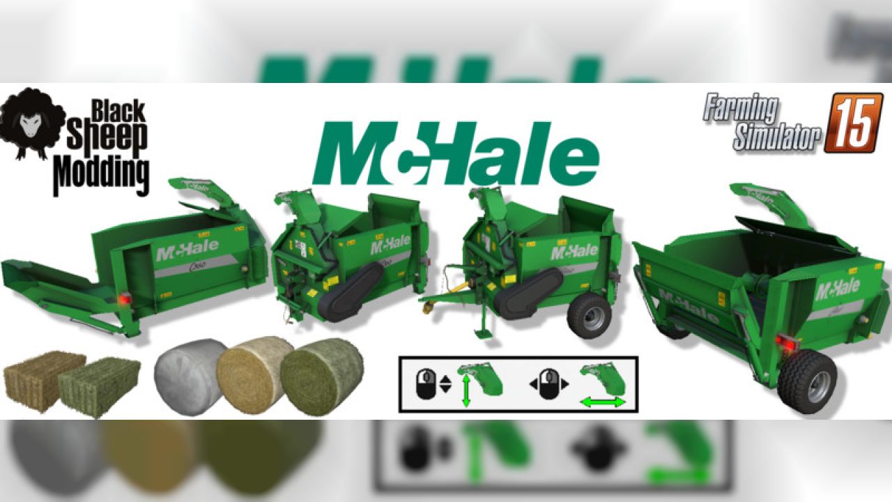 Pack StrawBlower McHale c360, c460