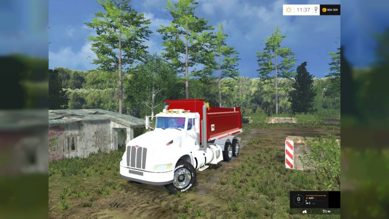 Peterbilt 384 Dump