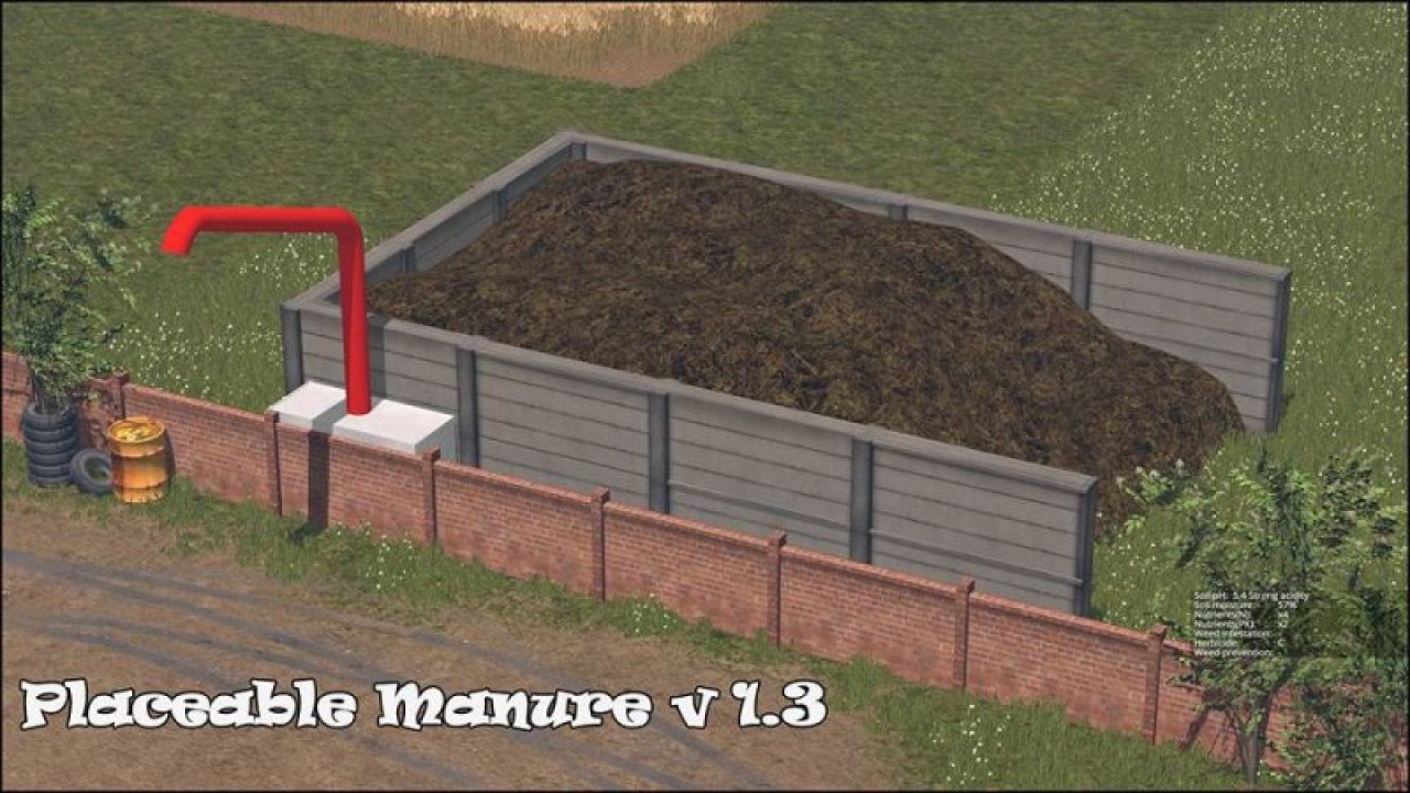 Placeable manure v1.3