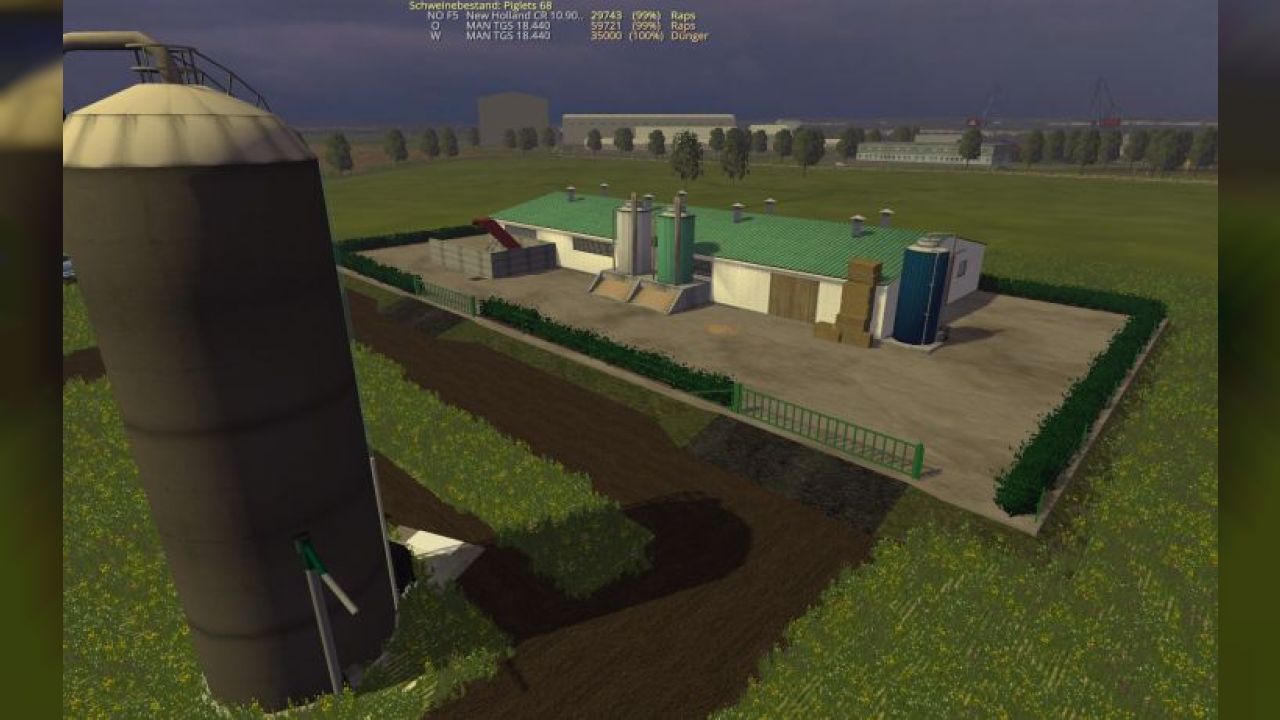 Plazierbare Schweinemast V2 (placeable Mod - Piggery)