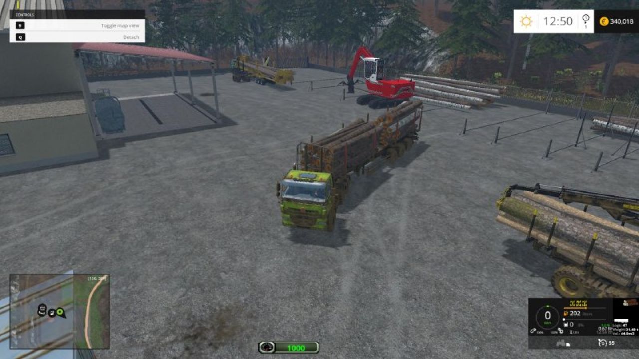 Reversing camera for truck v1.1