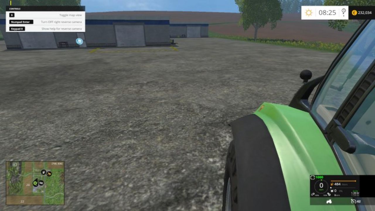 Reversing camera for truck v1.2