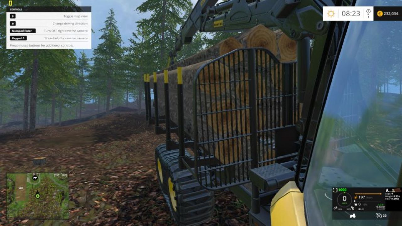 Reversing camera for truck v1.2