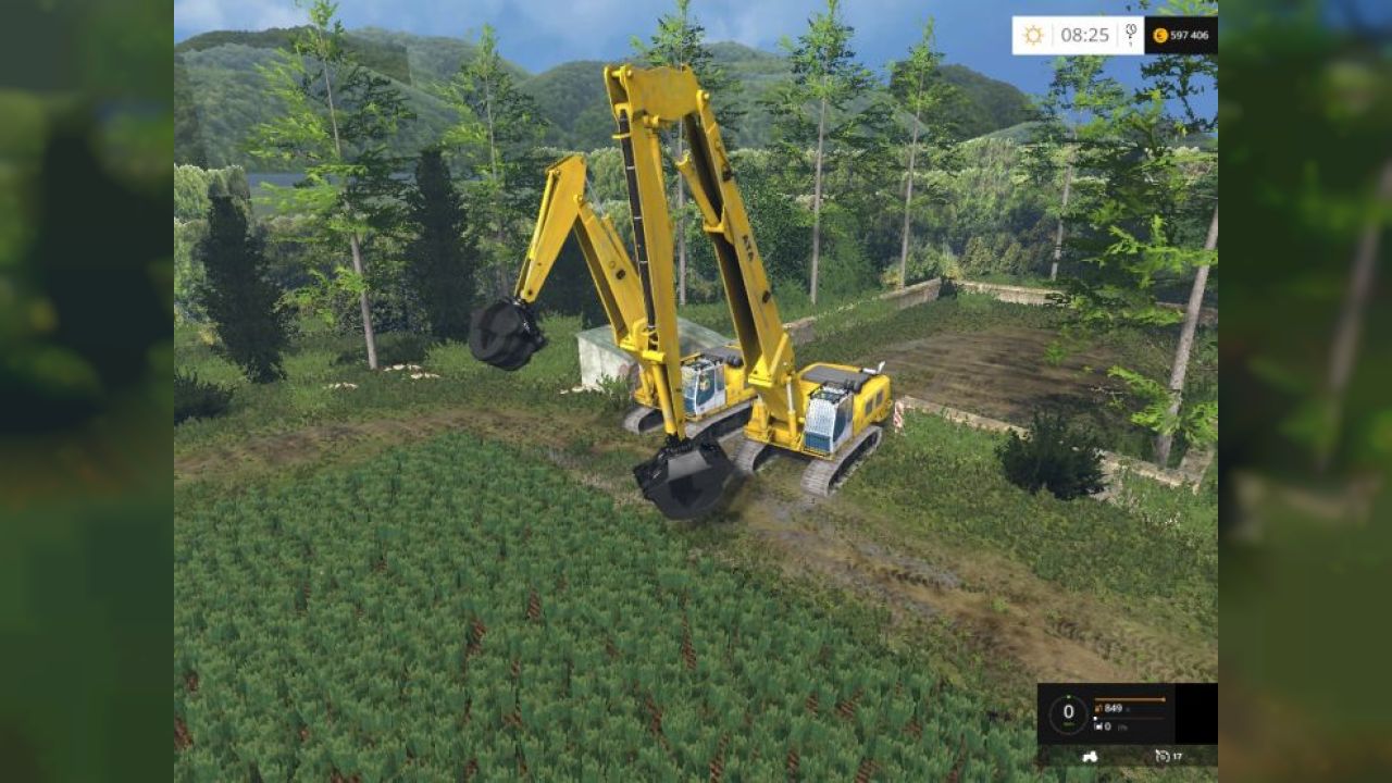 Rolo Excavator Forest Pack Beta