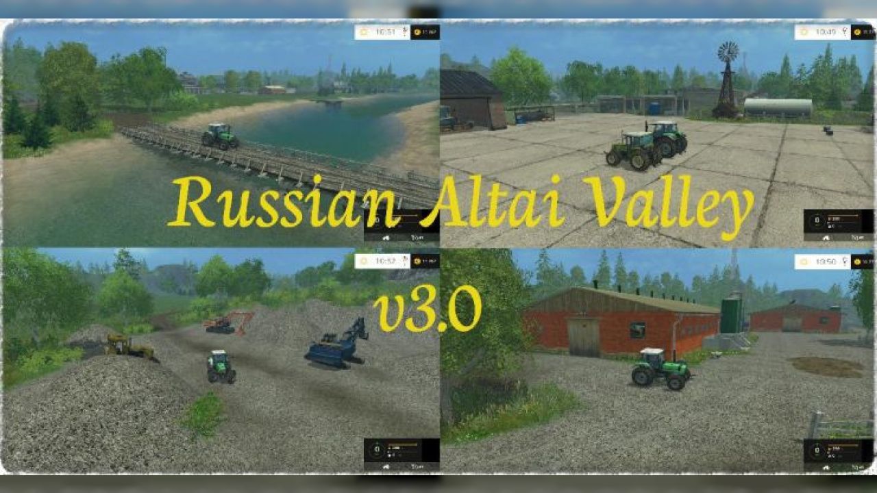 Russian Altai Valley Map v3