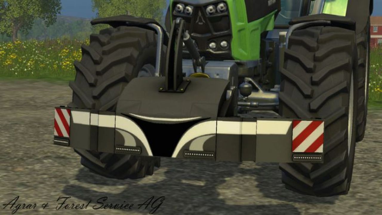 Safety Gewicht John Deere Skin