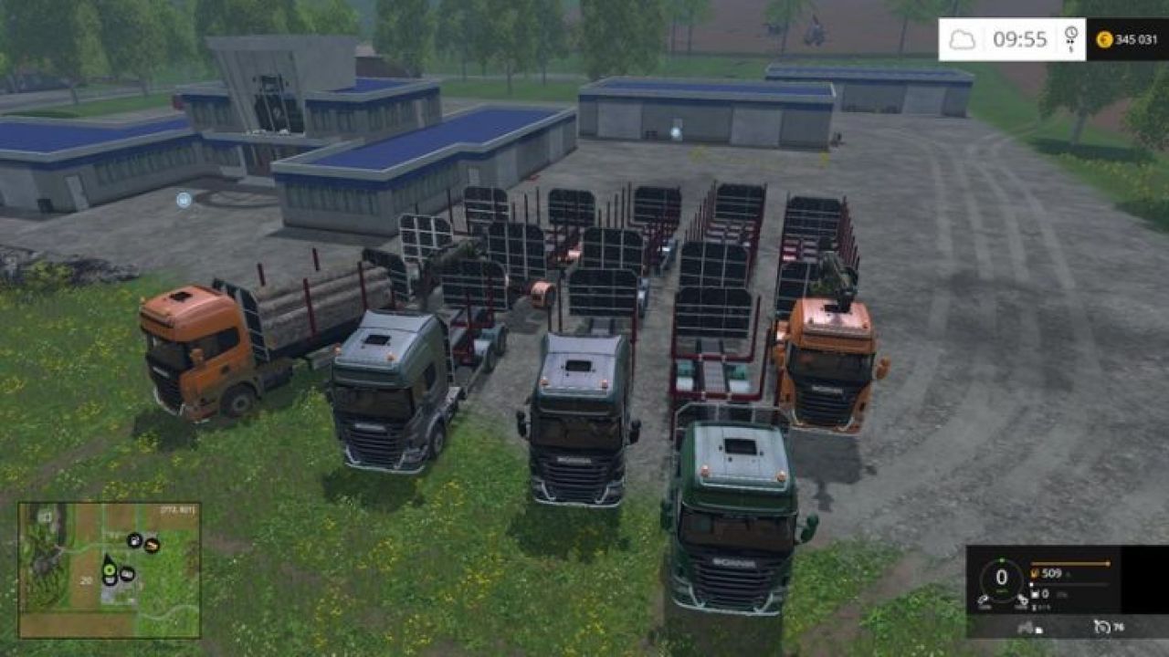 Scania 730 with trailers v1.1