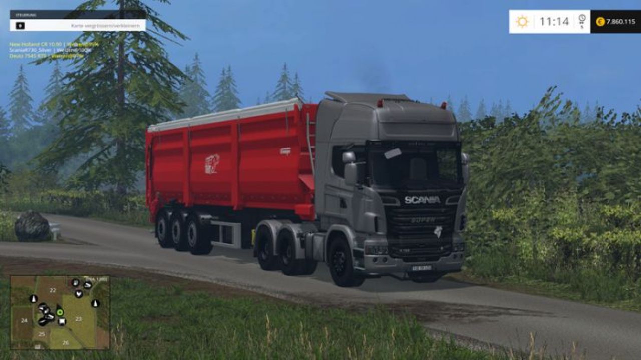 Scania R 730 Silver v3