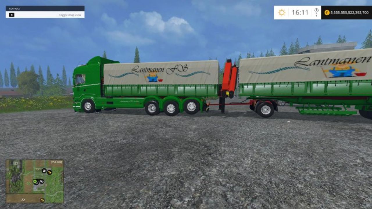 Scania R620 Highline 8*4