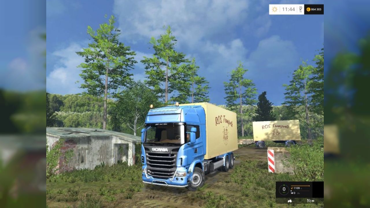 Scania R730 + Trailer ROS V0.5 Beta