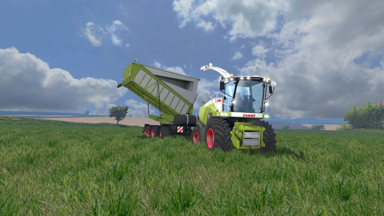 Silage transport trailer