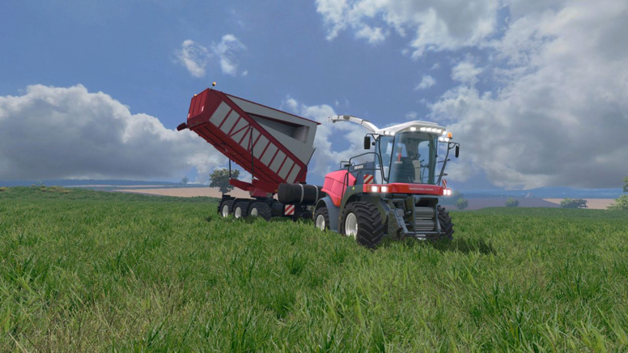 Silage transport trailer