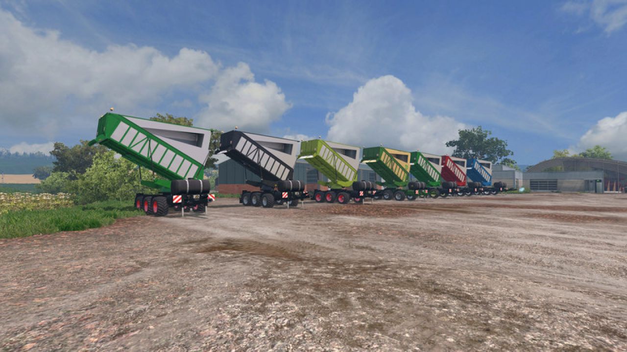 Silage transport trailer v3