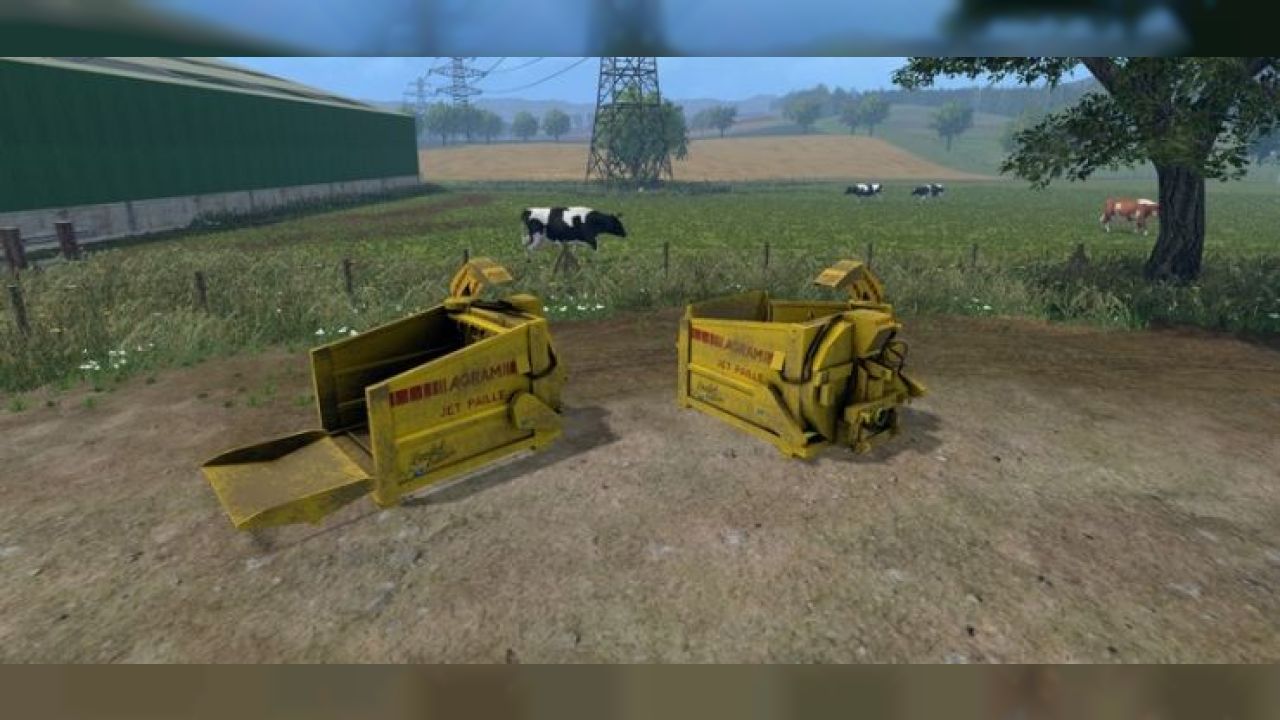 Straw blower Agram Jet paille v3.0 Limited Edition yellow