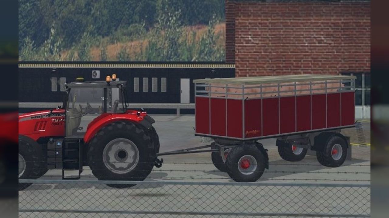 Trailer for transporting livestock