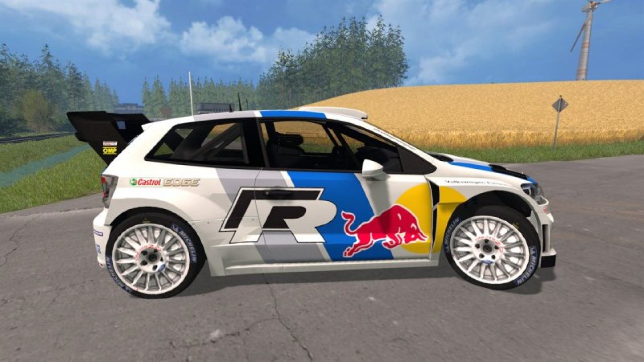 VW Polo WRC Red Bull