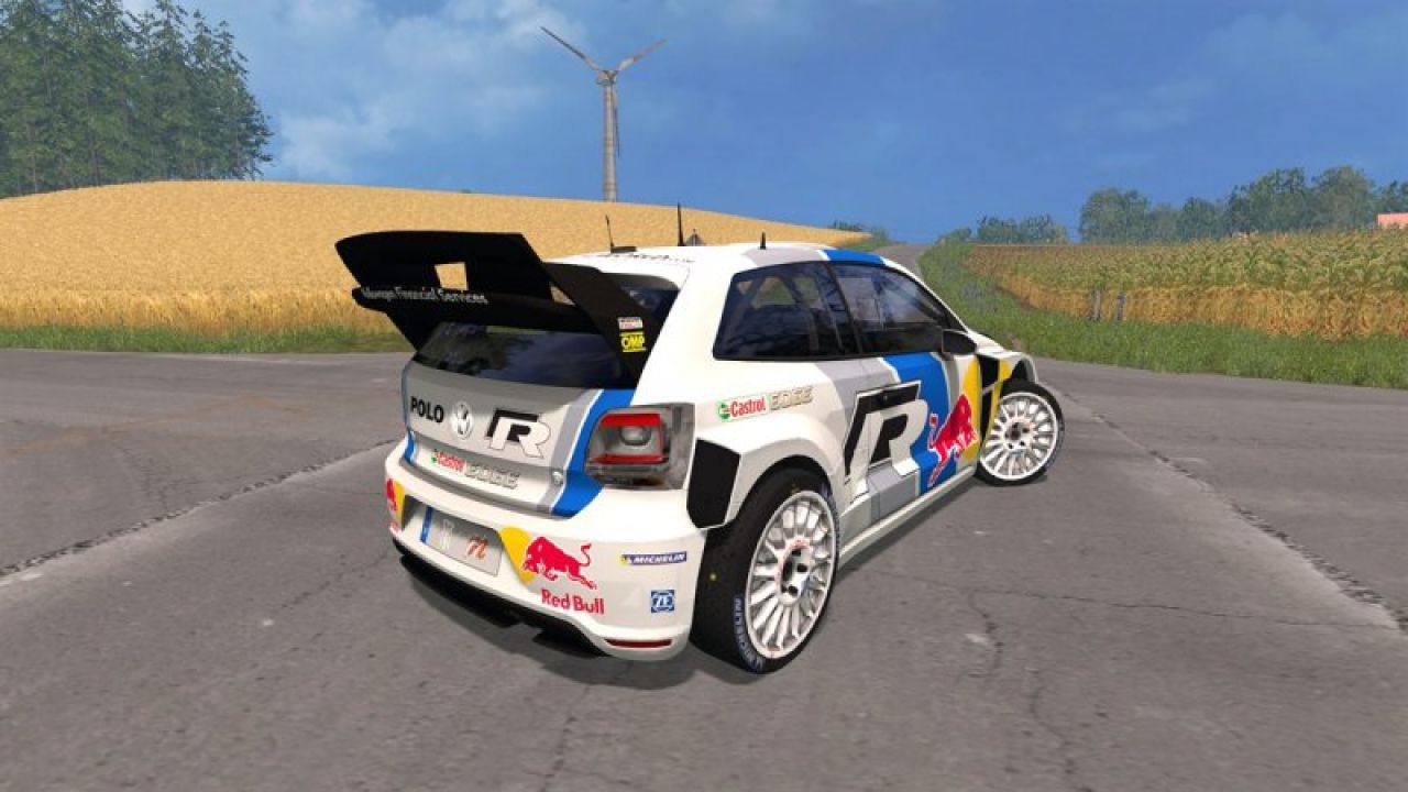 VW Polo WRC Red Bull