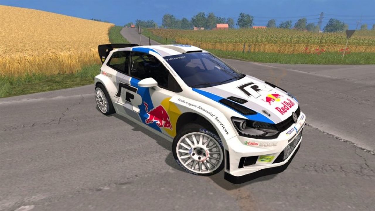 VW Polo WRC Red Bull