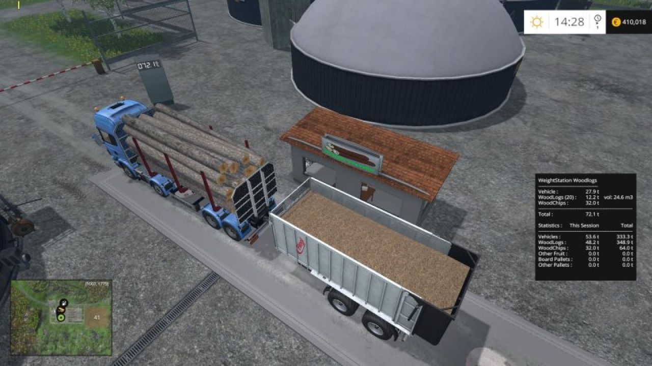 WeightStation For Wood Logs Placeable v1.0