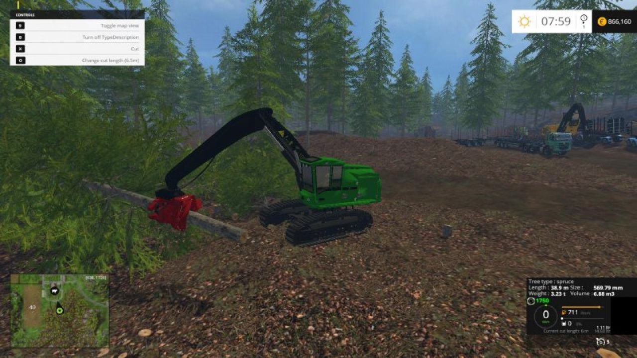 Wood Harvester Tree Info