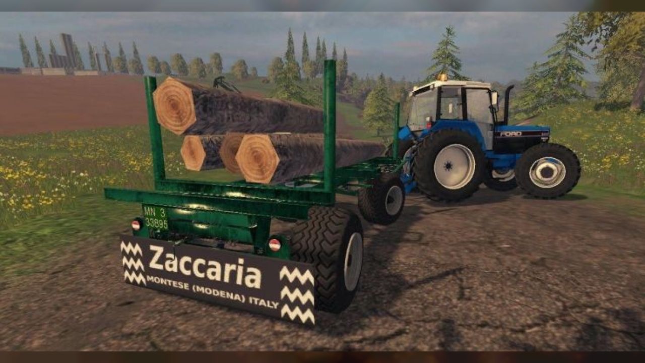 ZACCARIA LEGNA WOOD TRAILER