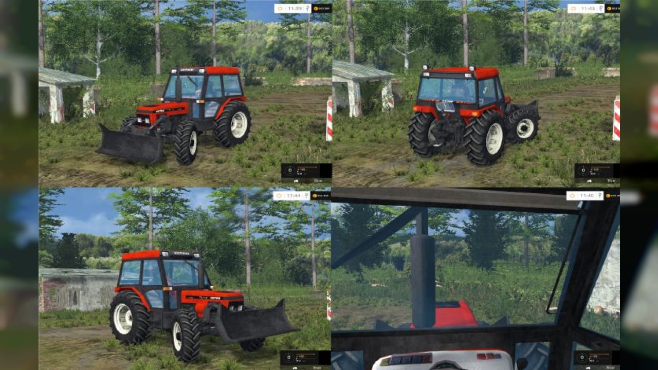 Zetor 7340 Turbo Forest Edition v2