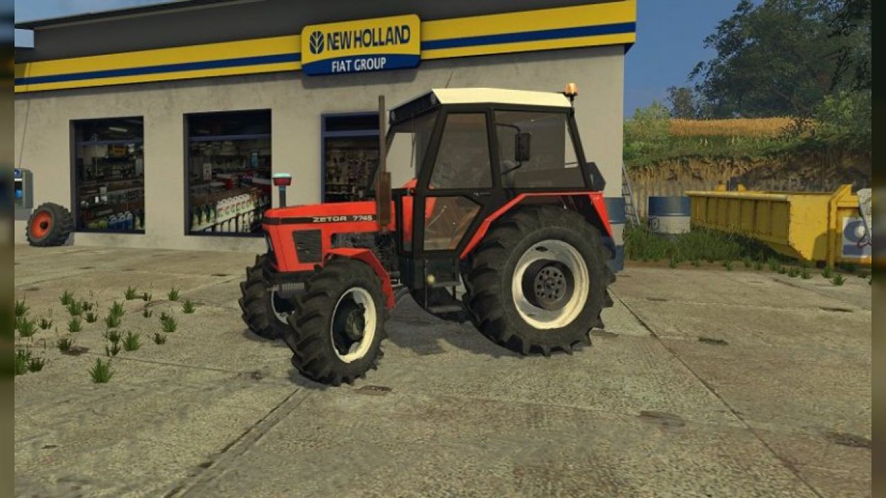 Zetor 7745 WheelShader