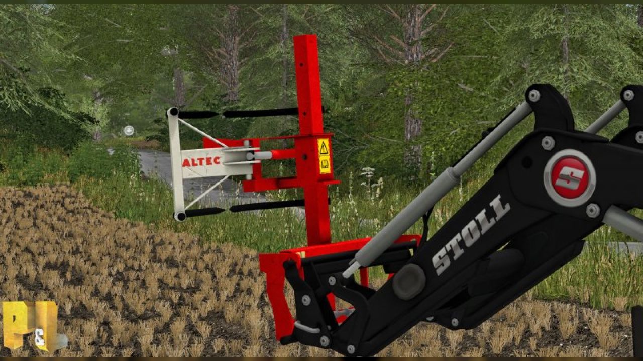 Altec Bale Fork with Bale attacher