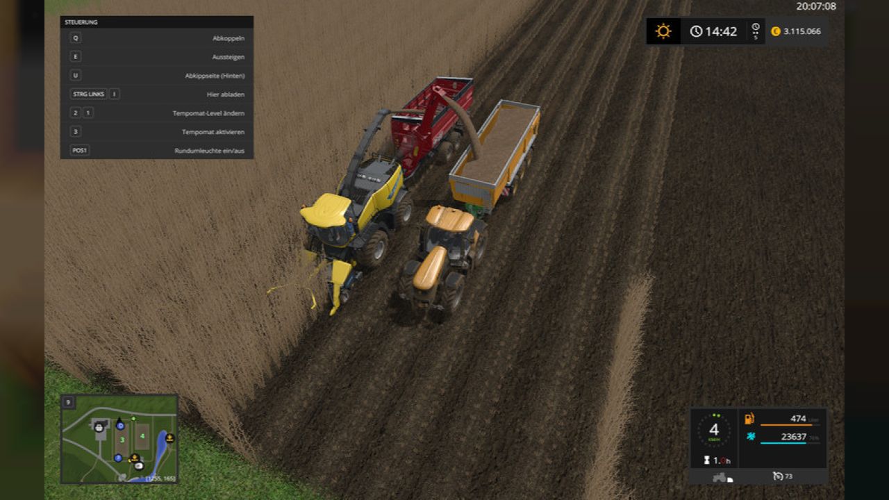 AugerWagon for Woodchips & Chaff v4