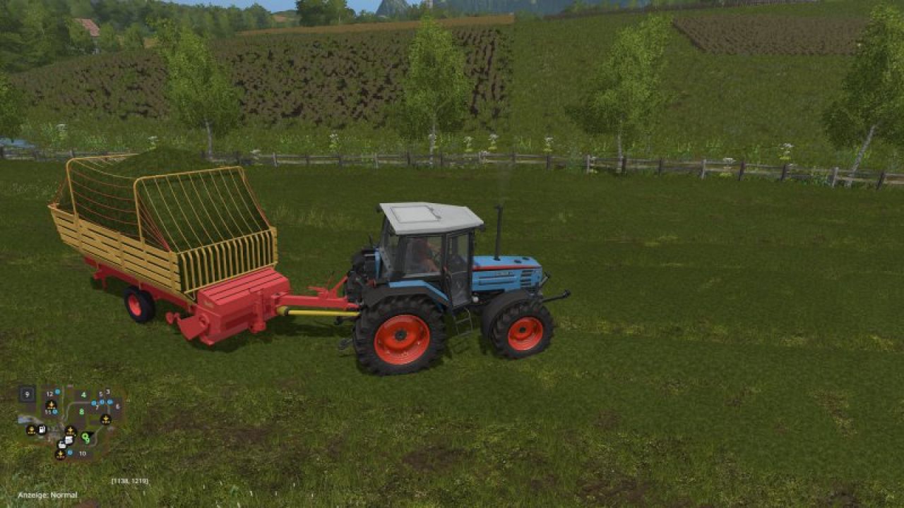 Bautz forage wagon