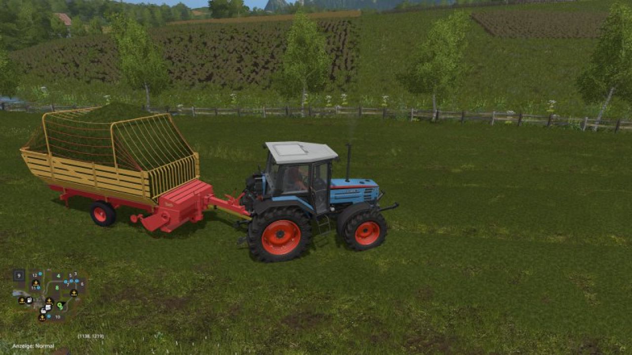 Bautz forage wagon