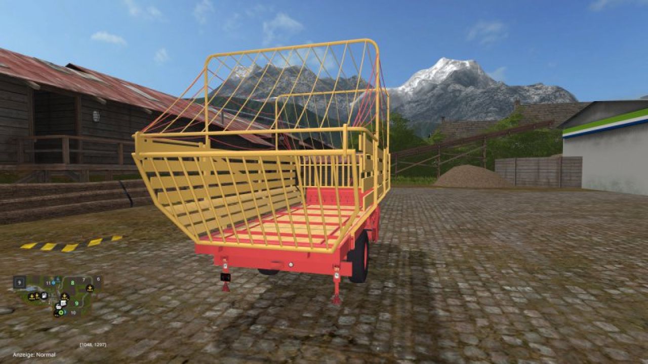 Bautz forage wagon