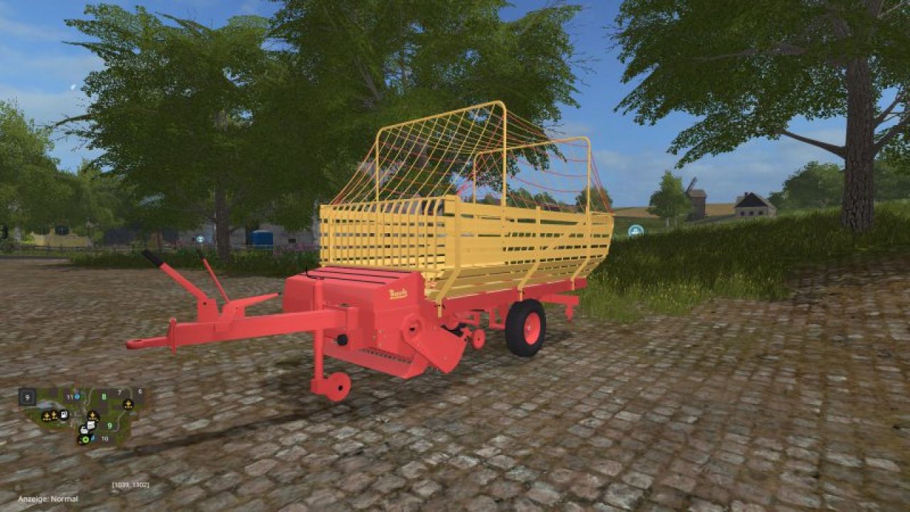 Bautz forage wagon