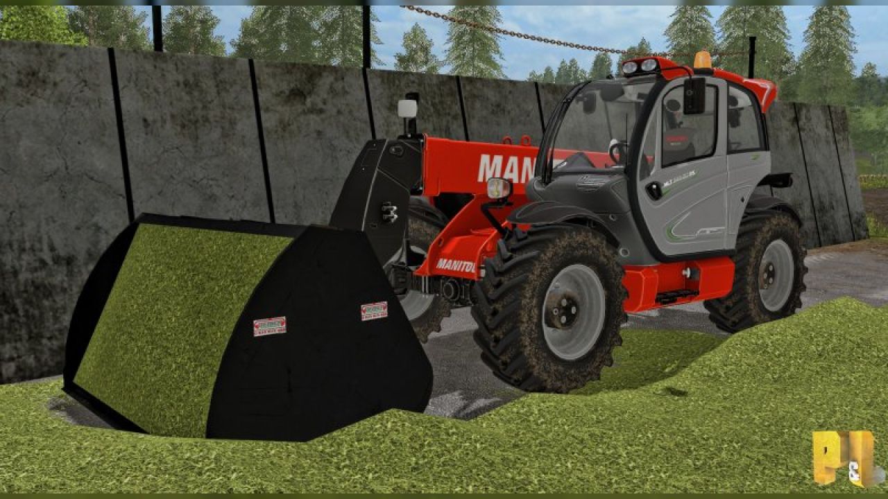 Beiser telehandler shovel