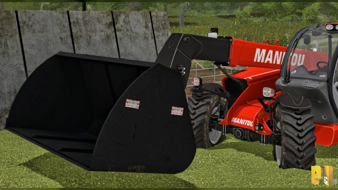 Beiser telehandler shovel