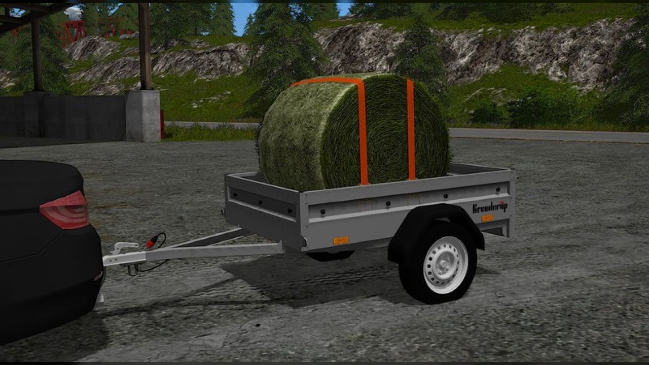 Brenderup 1-axle trailer