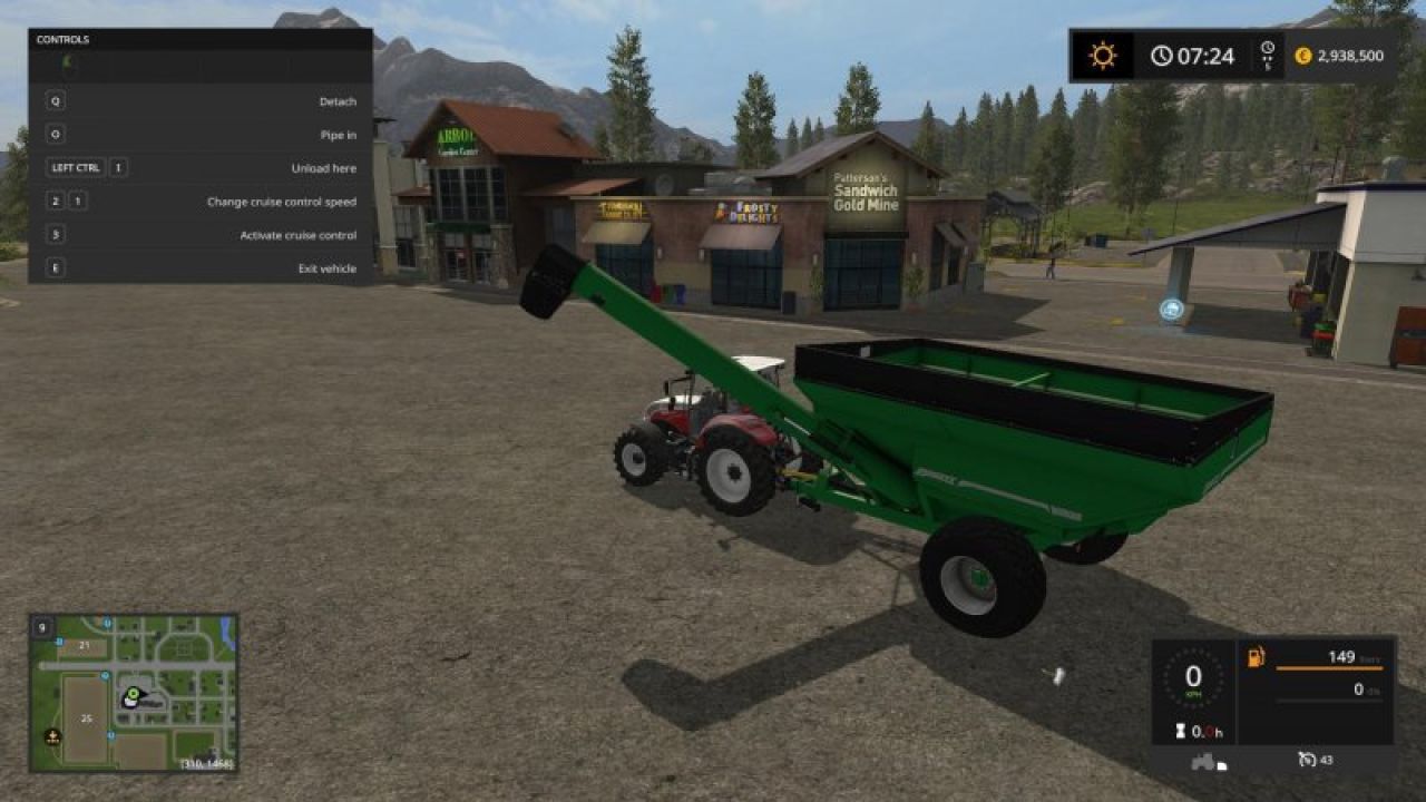 Brent V800 Grain Cart