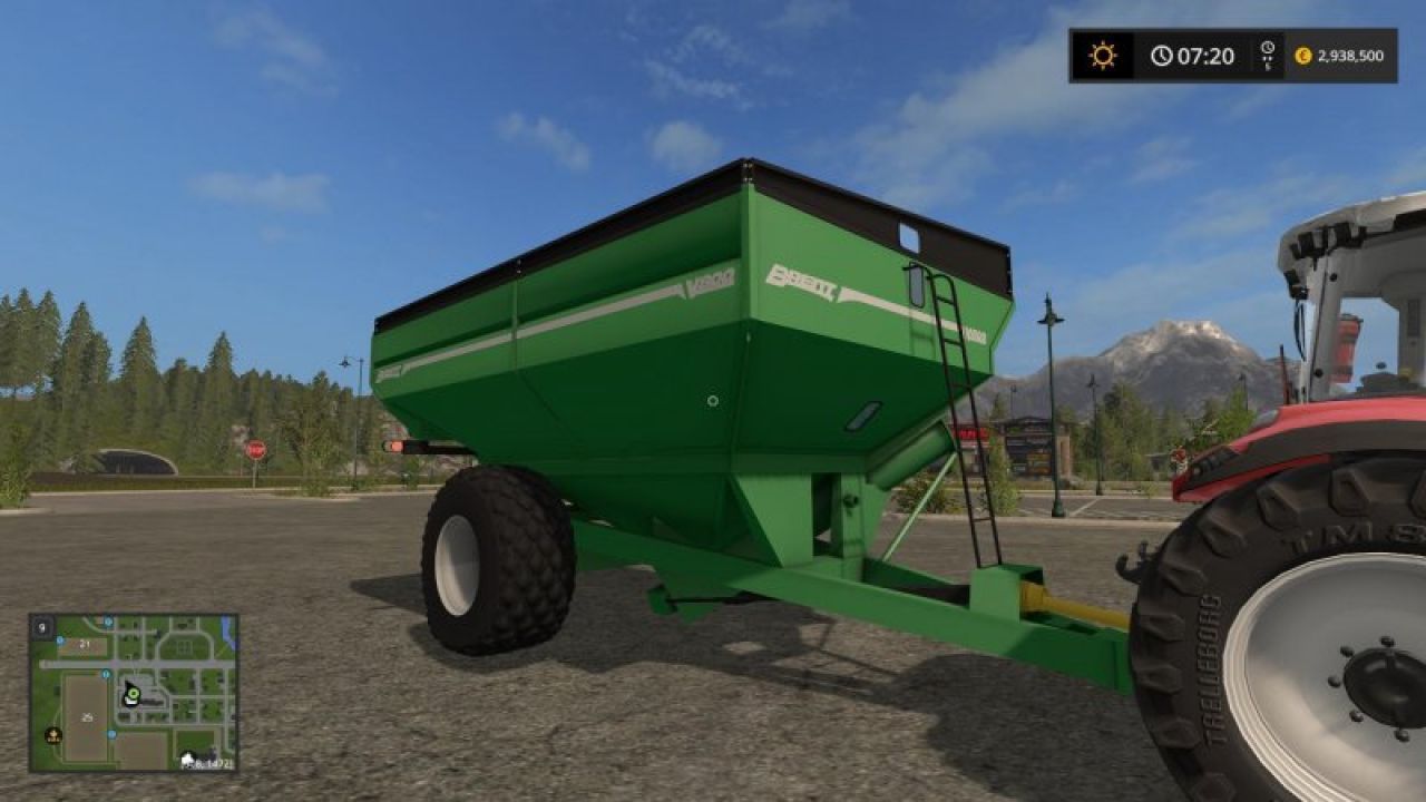 Brent V800 Grain Cart FS17 - KingMods