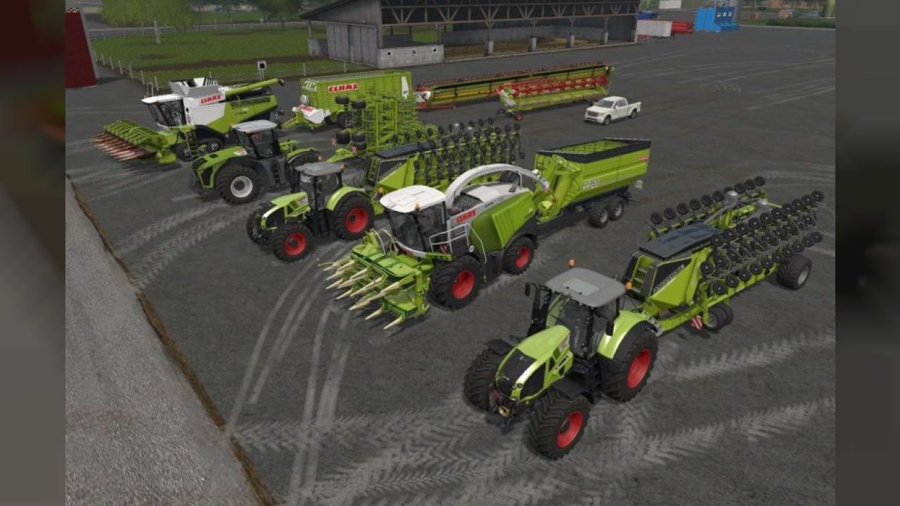 Canadian Farming Map Vehicles